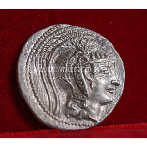 Attica (Atenas). Tetradracma. 139/8 a.C. HGC. 1602. SC