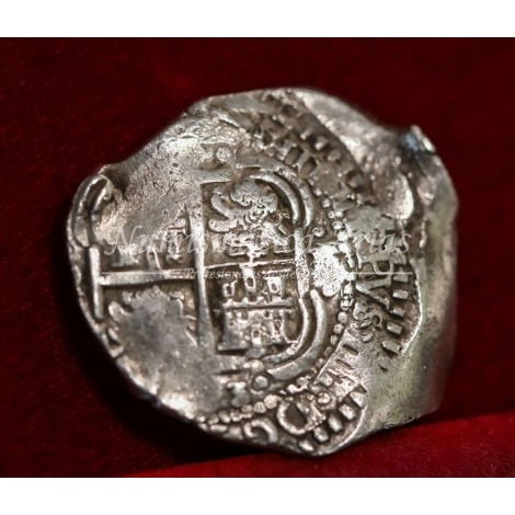 Felipe IV. 8 reales. 1653. Potosí. Ensayador: E. MBC