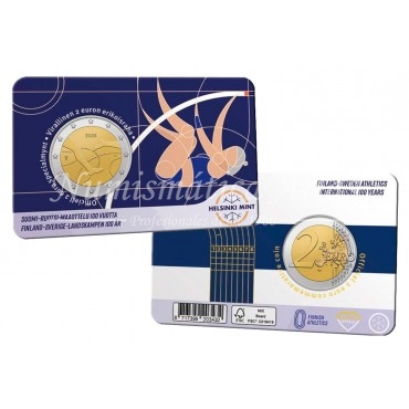 2€ 2025 Finlandia - Atletismo (sueco y finés)