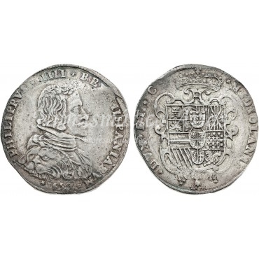 Felipe IV. Ducatón. 1657. Milán. MBC+