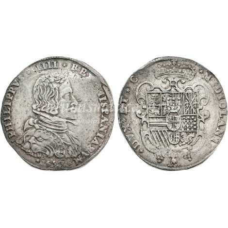 Felipe IV. Ducatón. 1657. Milán. MBC+