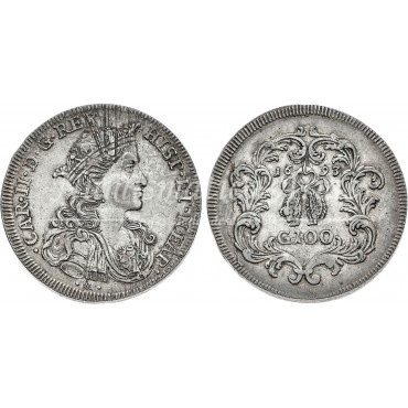 Carlos II. Ducado de 100 granas. 1693. Nápoles. EBC