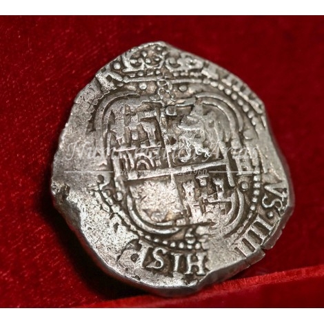 Felipe IV. 8 reales. 1654. Potosí. Ensayador: E. MBC+