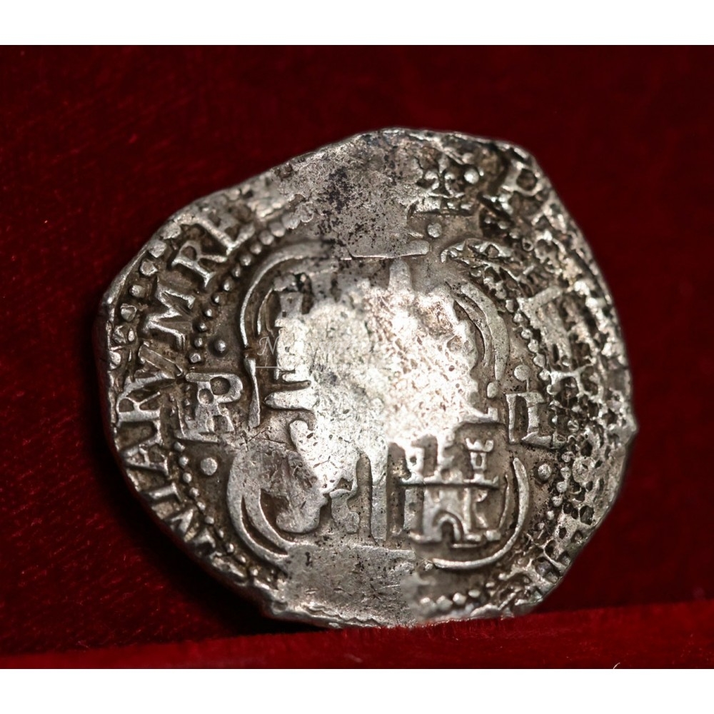 Felipe IV. 8 reales. 1666. Potosí. Ensayador: E. MBC