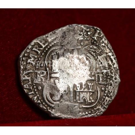 Felipe IV. 8 reales. 1666. Potosí. Ensayador: E. MBC