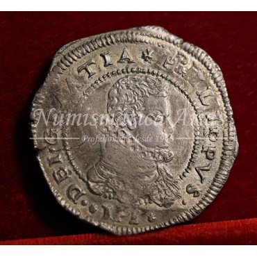 Felipe III. Escudo de 10 tarì. 1611. Messina. Ensayador: IP. EBC-