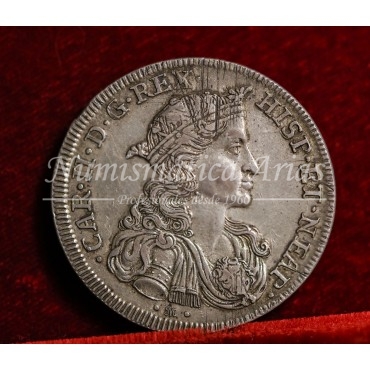 Carlos II. Ducado de 100 granas. 1693. Nápoles. EBC