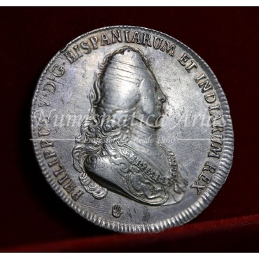 Felipe V. Ducatón. 1703. Amberes. EBC-