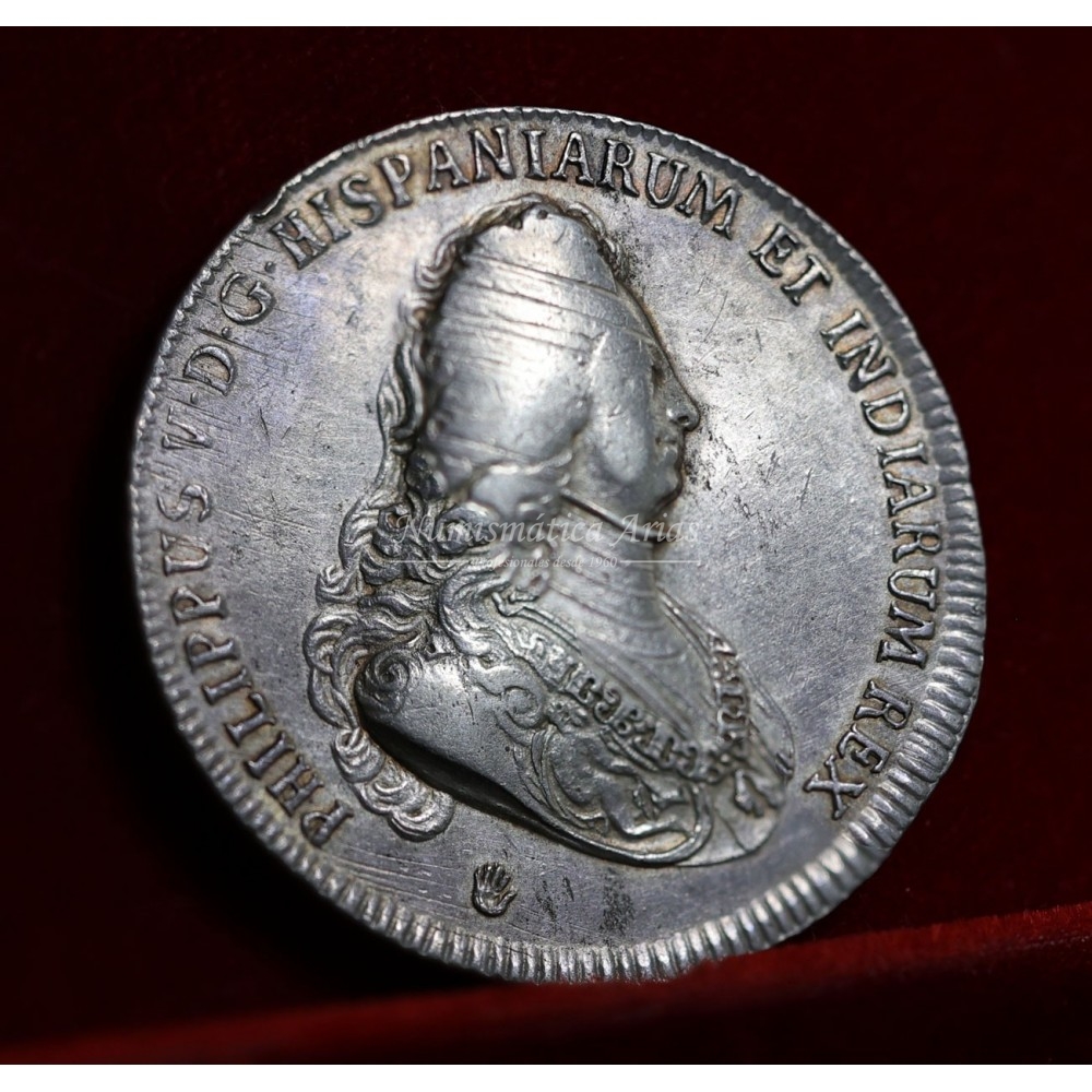 Felipe V. Ducatón. 1703. Amberes. EBC-