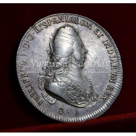 Felipe V. Ducatón. 1703. Amberes. EBC-