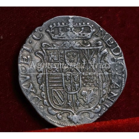 Felipe V. Ducaton. 1702. Milán. EBC+