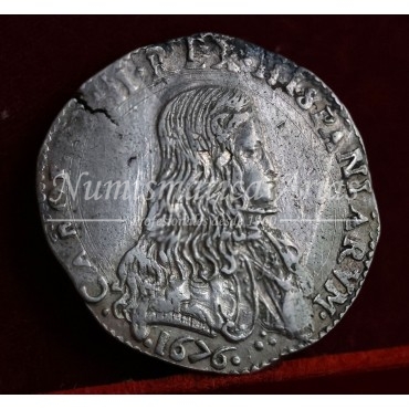 Carlos II. 1 Felipe. Milán. 1676. EBC-