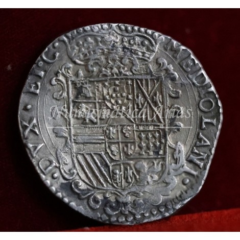 Carlos II. 1 Felipe. Milán. 1694. HIPANIARVM. EBC+