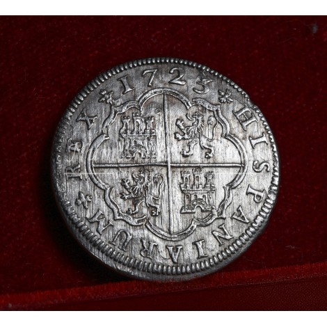 Felipe V. 2 reales. 1723. Madrid. Ensayador: A. SC-