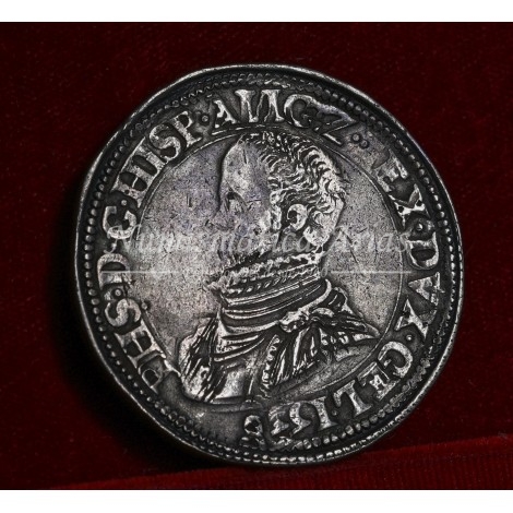 Felipe II. Escudo. Nimega. 1558. MBC+