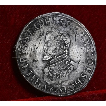 Felipe II. Ecu. Holanda. 1562. EBC-