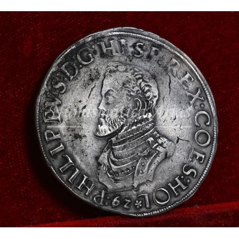Felipe II. Ecu. Holanda. 1562. EBC-
