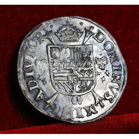 Felipe II. 1/5 ecu. 1571. Amberes. EBC+