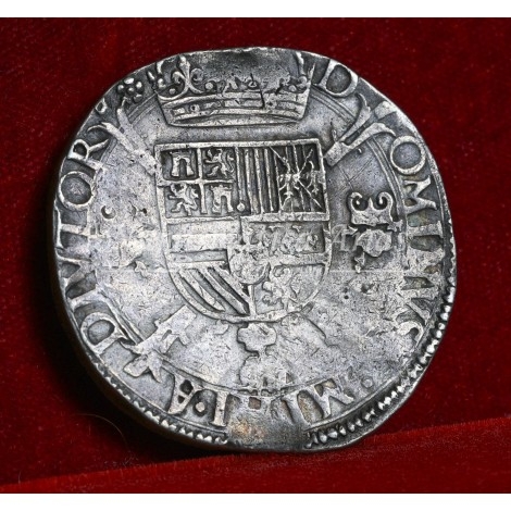 Felipe II. Ecu. 1557. Holanda. MBC+
