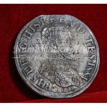Felipe II. Ecu. 1562. Overijssel. EBC