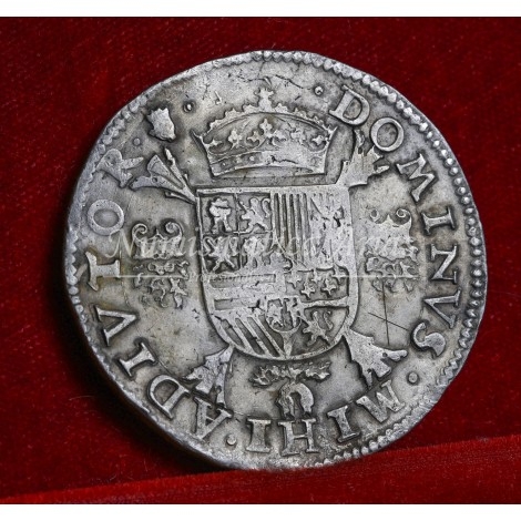 Felipe II. Escudo. 1562. Amberes.