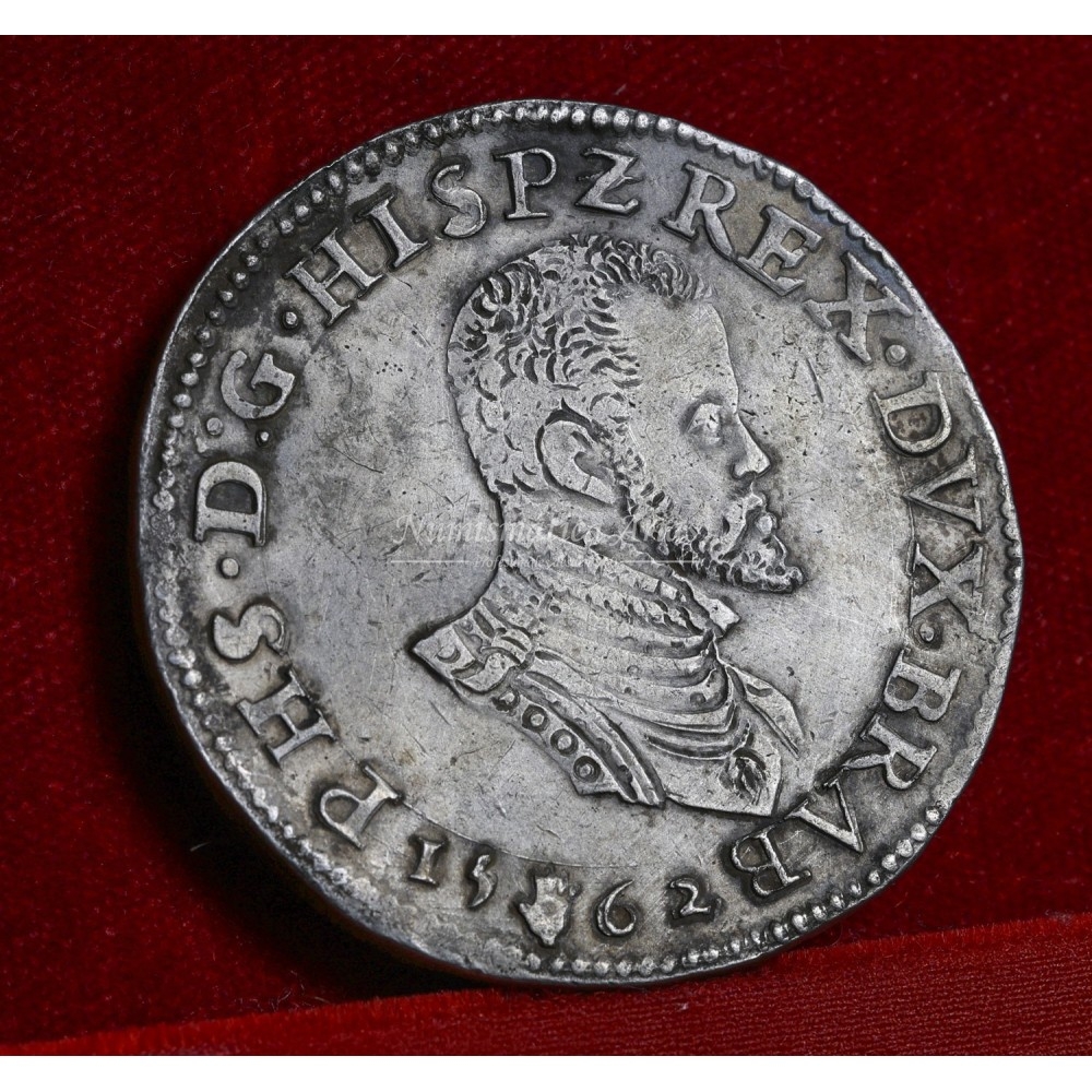 Felipe II. Escudo. 1562. Amberes.