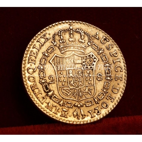 Fernando VII. 2 escudos. 1813. Madrid. Ensayador: IJ. EBC-