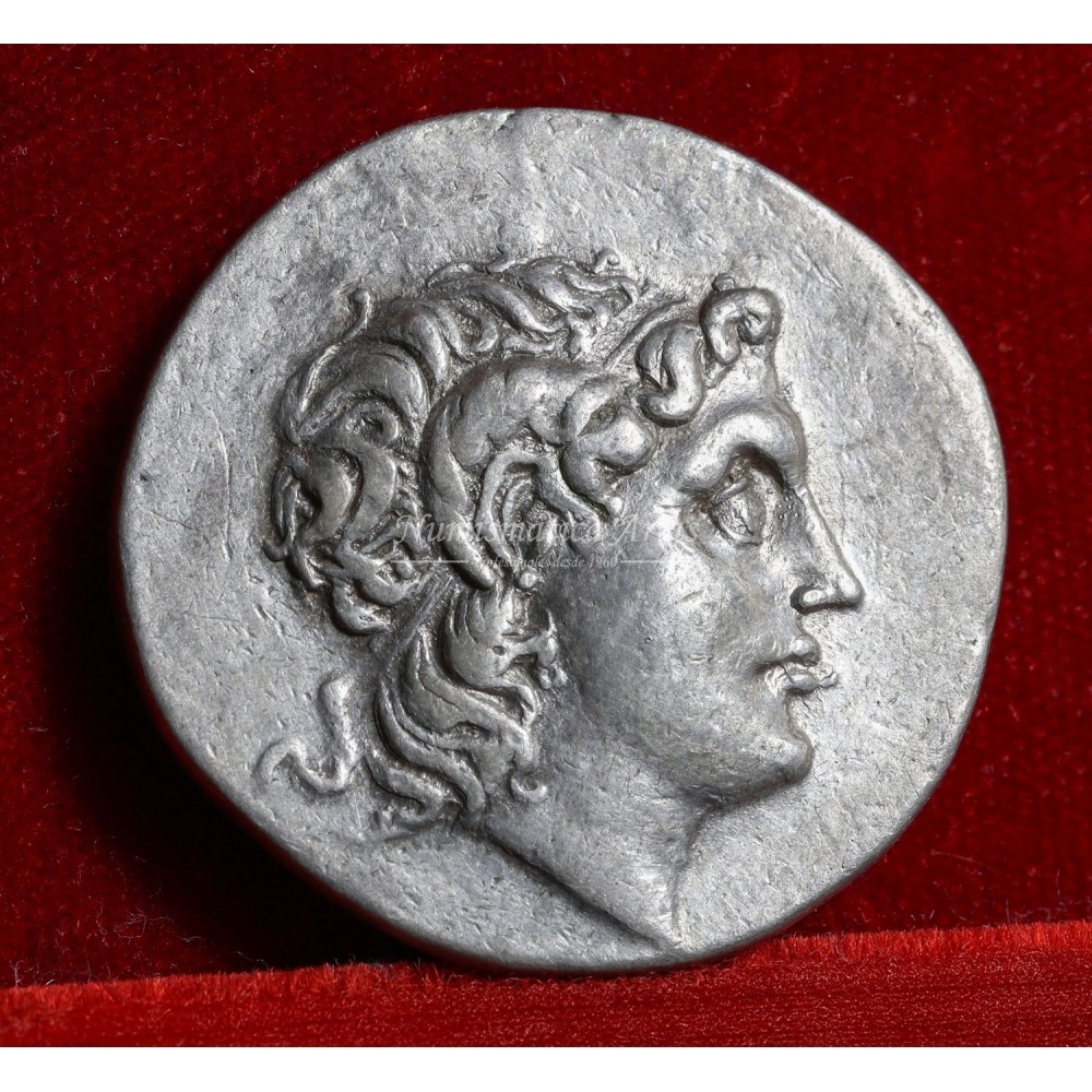 Tetradracma. Tracia. Lisímaco. 200-190 a.C. EBC-