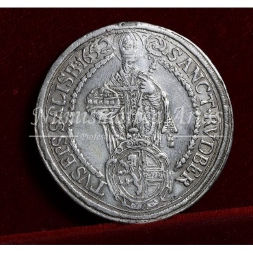 Austria. Taler. 1652. Paris von Lodron. Salzburgo. EBC+