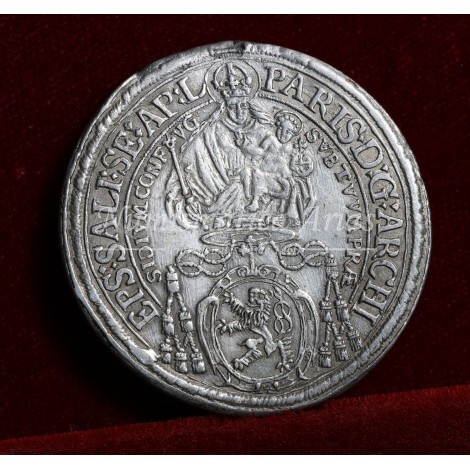 Austria. Taler. 1652. Paris von Lodron. Salzburgo. EBC+