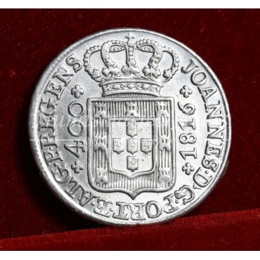 Portugal. Joao VI. 400 reis. 1816. EBC