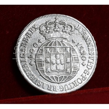Portugal. Joao VI. 400 reis. 1820. EBC+