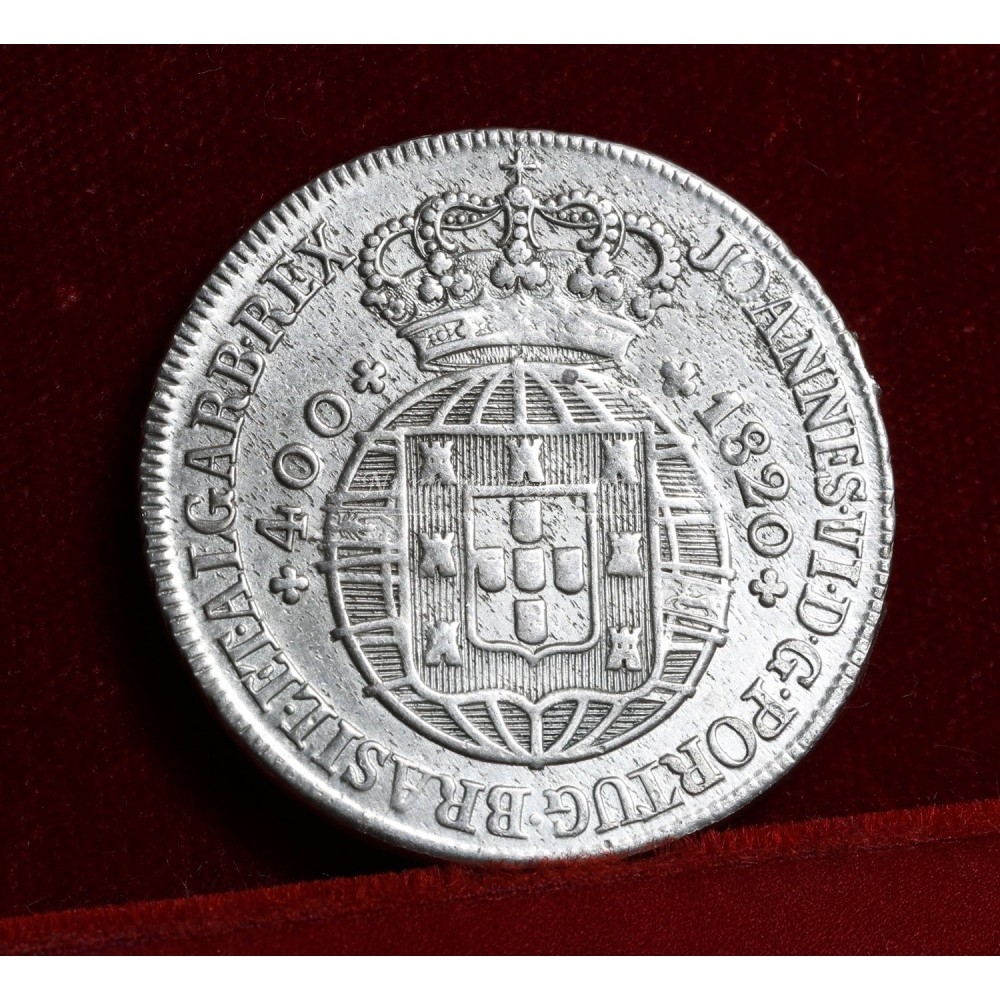 Portugal. Joao VI. 400 reis. 1820. EBC+