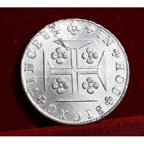 Portugal. María II. 400 reis. 1835. EBC