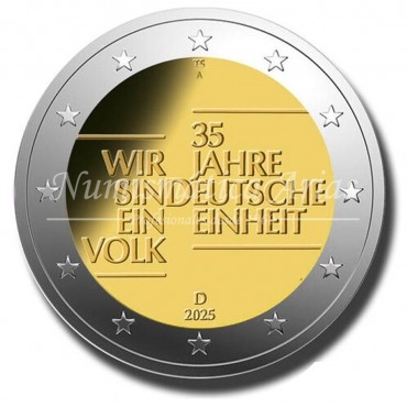 2€ 2025 Alemania - Unidad alemana (ceca suelta aleatoria)