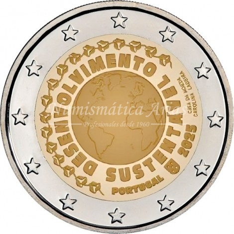 2€ 2025 Portugal - Desarrollo sostenible