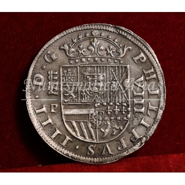 Felipe IV. 8 reales. 1630. Segovia. Ensayador: P. EBC+