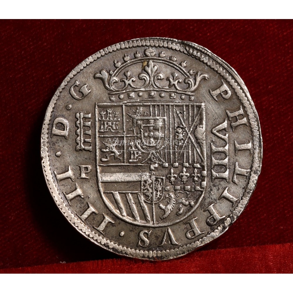 Felipe IV. 8 reales. 1630. Segovia. Ensayador: P. EBC+