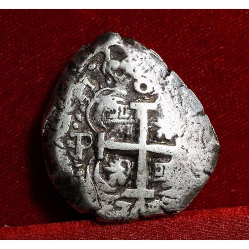 Fernando VI. 1749. 8 reales. Potosí. Ensayador: P. MBC