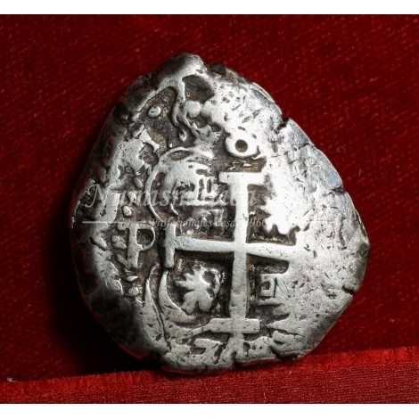 Fernando VI. 1749. 8 reales. Potosí. Ensayador: P. MBC