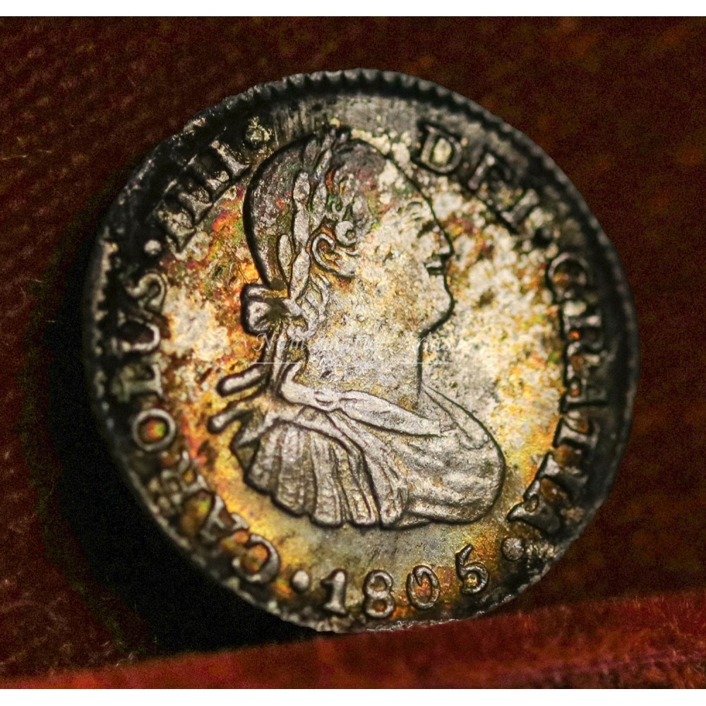 Carlos IV. 8 reales. 1804. México. Ensayador: TH. SC