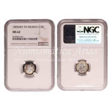 Carlos IV. 8 reales. 1804. México. Ensayador: TH. SC