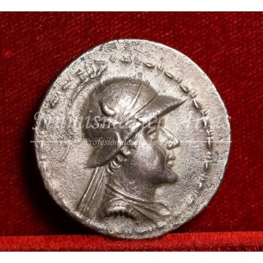 Bactria. Eukratides I Megas. Tetradracma. 170-145 a. C. EBC