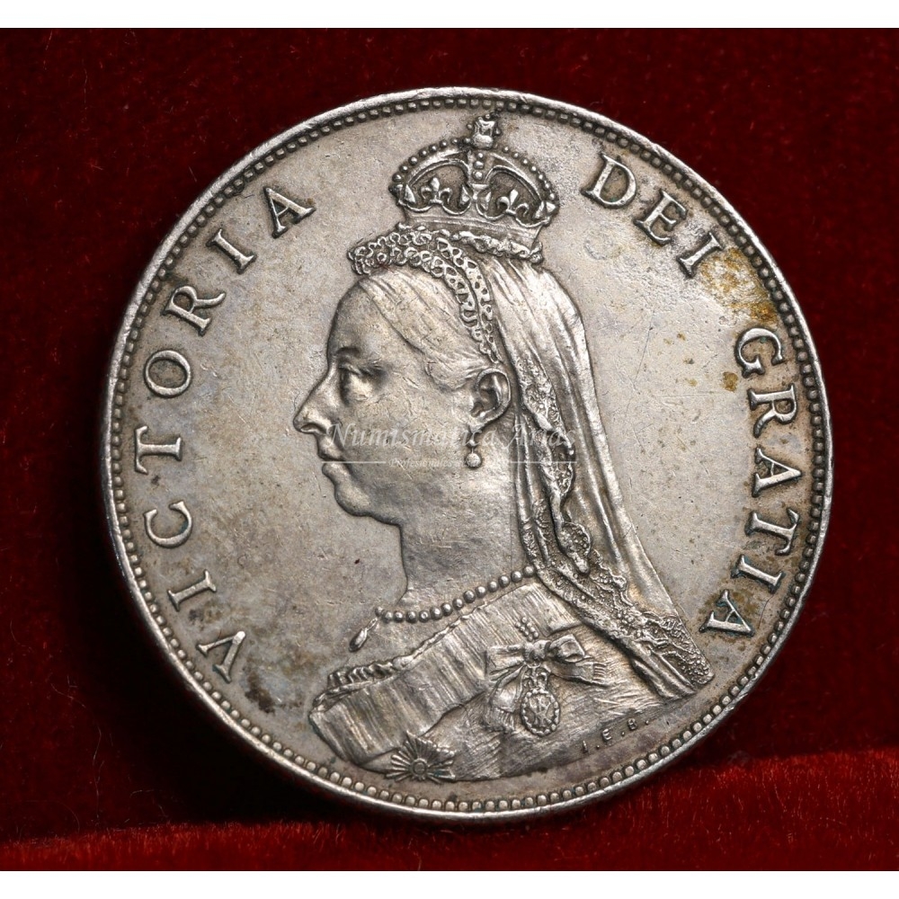 Inglaterra. Victoria. Florín. 1887. EBC+