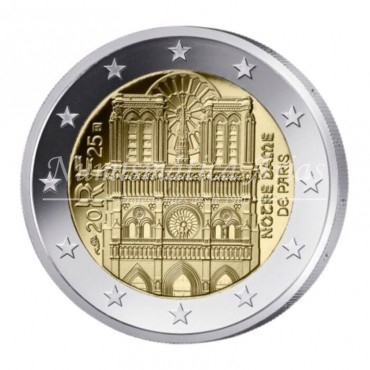 2€ 2025 Francia - Notre Dame