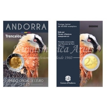 2€ 2025 Andorra - Quebrantahuesos