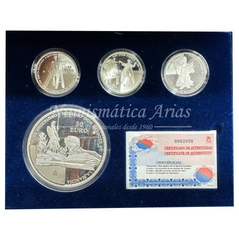 SERIE CERVANTES (2005) FNMT - PLATA
