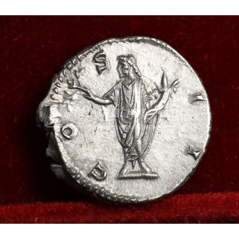 Marco Aurelio. Denario (145-147 d.C.). RIC 429a.