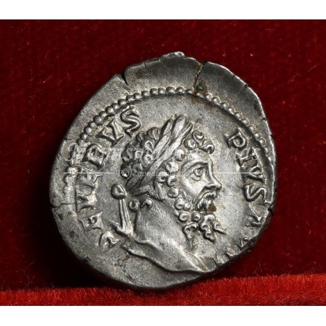 Septimio Severo. Denario (206 d.C.) RIC. 308. EBC+