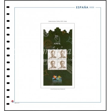 Suplemento Unifil 2025 - Completo - Carné promoción filatelia